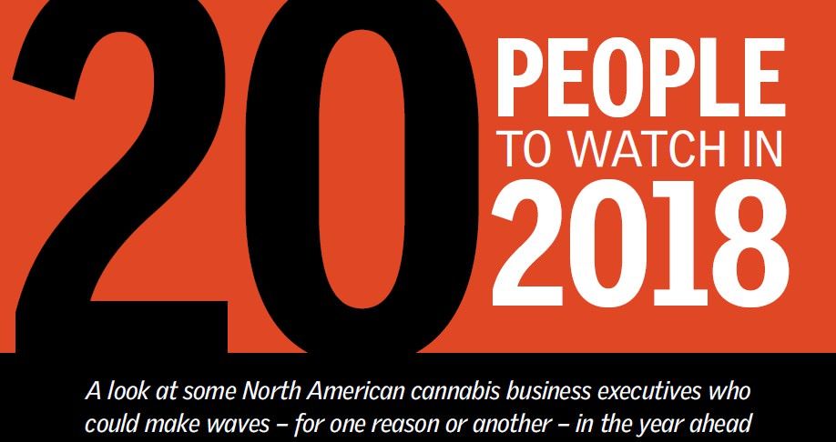, 20 people to watch in 2018
