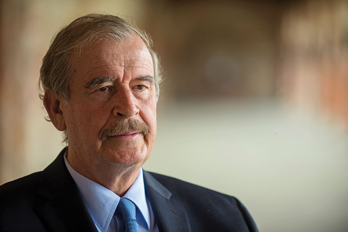 former mexican president Vincente Fox