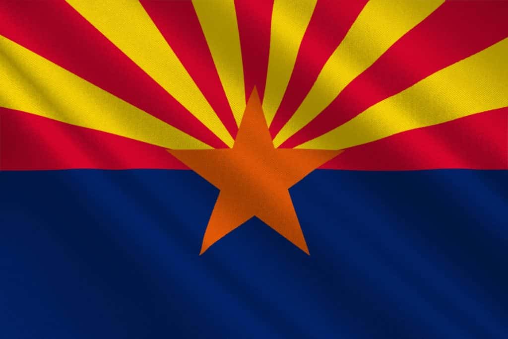 Image of Arizona state flag