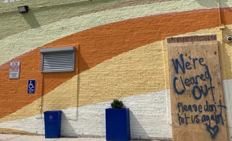 marijuana store looting; george floyd protests, Recent looting targeting marijuana shops disrupts supply chain, producing fallout in some wholesale markets
