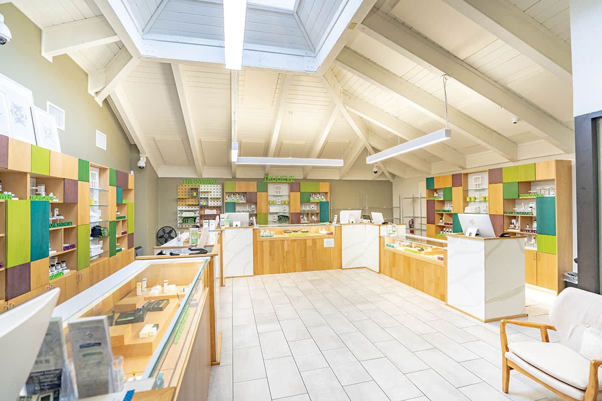 Image of interior of a Trulieve dispensary