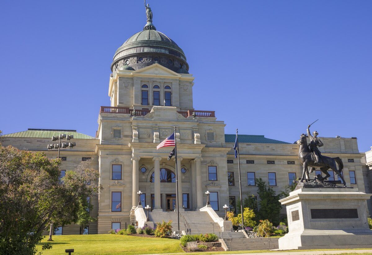 Image of Montana state capitol building