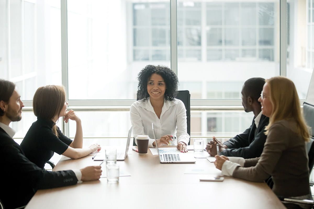 Image of a board of directors meeting