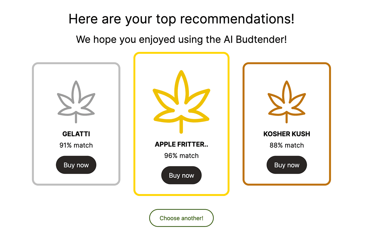 StrainBrain?s AI Budtender