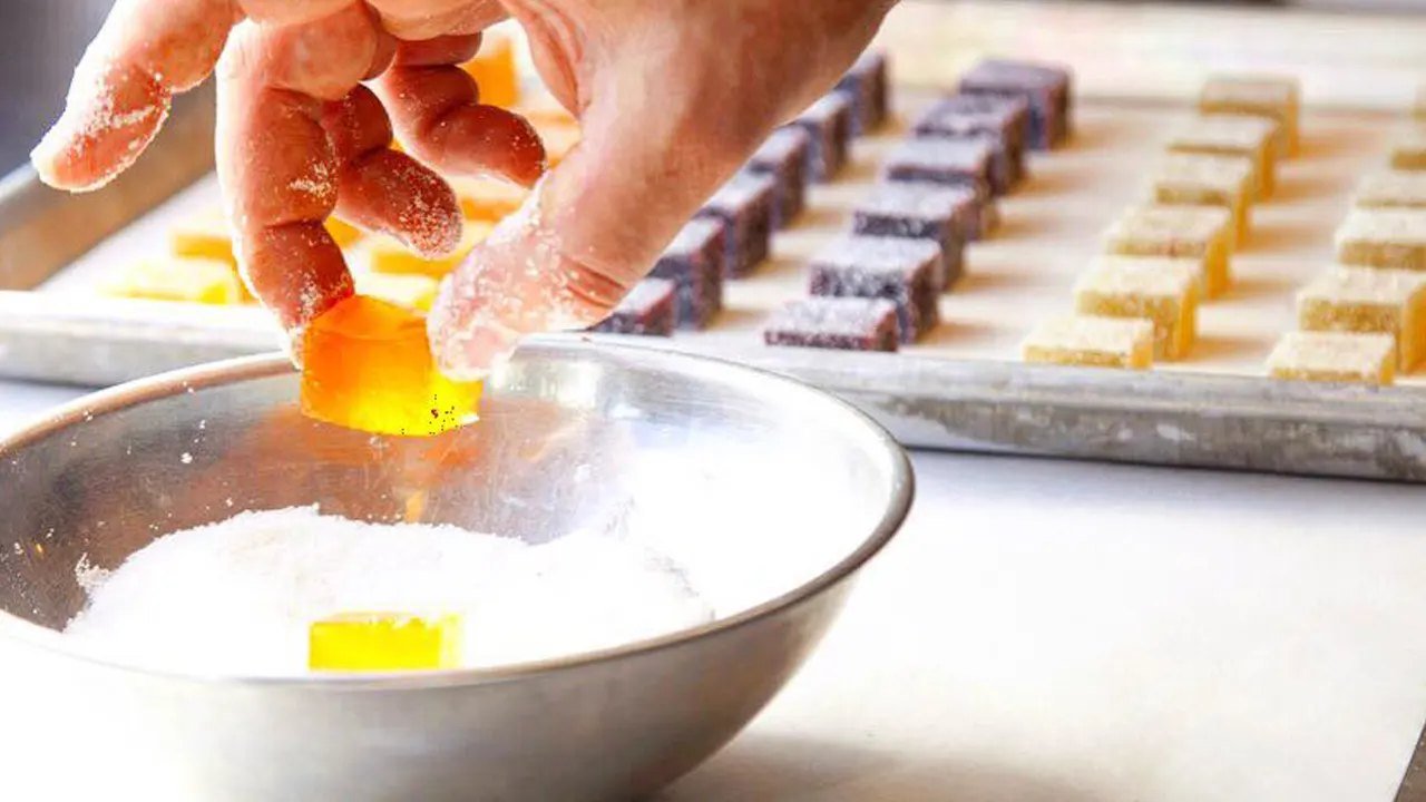 Image showing a step in the edibles production process