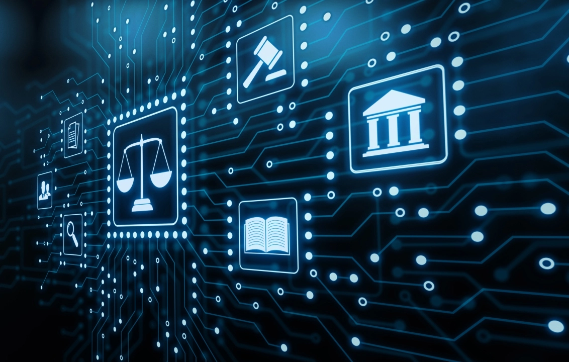 Image depicting a technology lawsuit