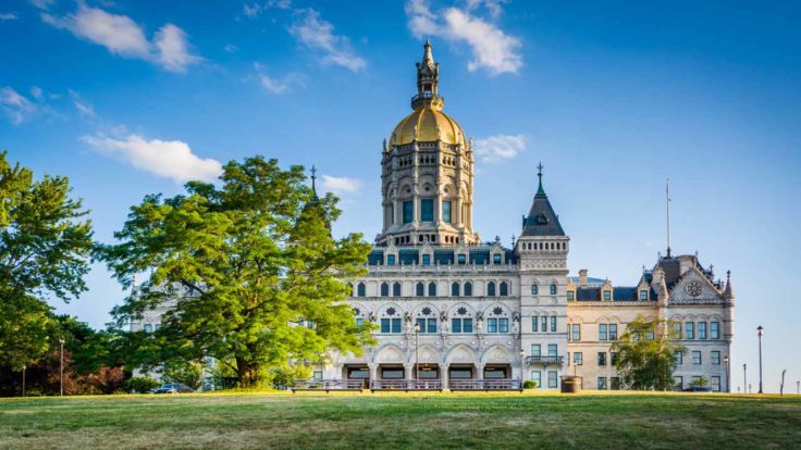 Image of Connecticut state capitol building