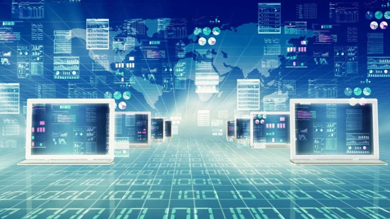Image depicting computer software