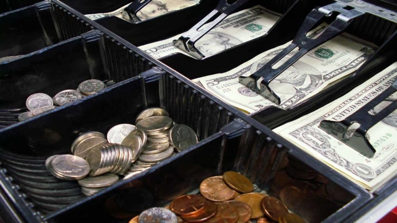 Image of a cash register drawer