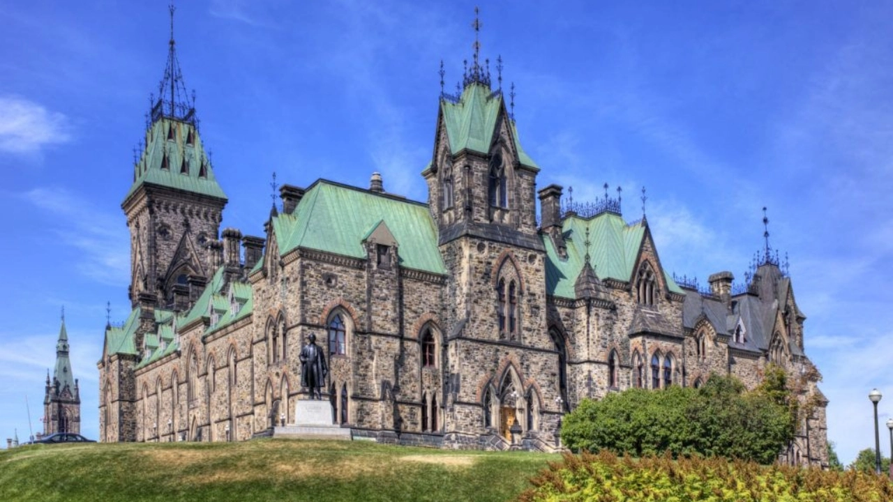 Image of Parliament Hill in Ottawa, Ontario, Canada