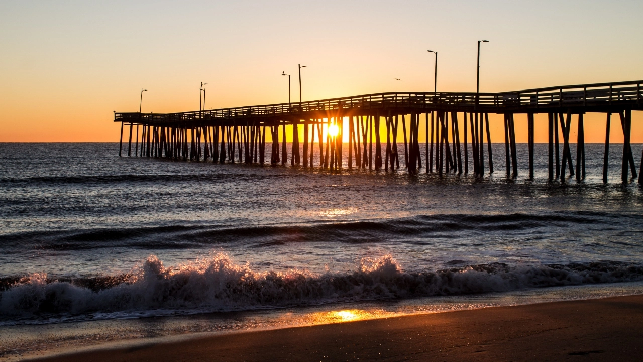 Image of Virginia Beach, Virginia, fishing pier