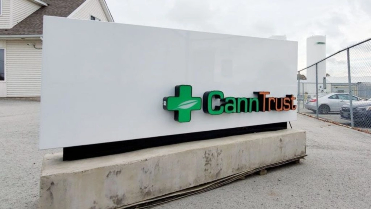 Image of CannTrust headquarters sign