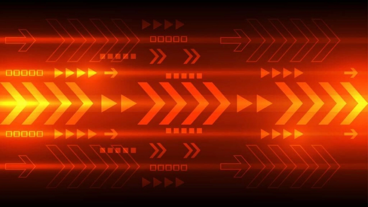 Image showing vector digital speed technology on an abstract background