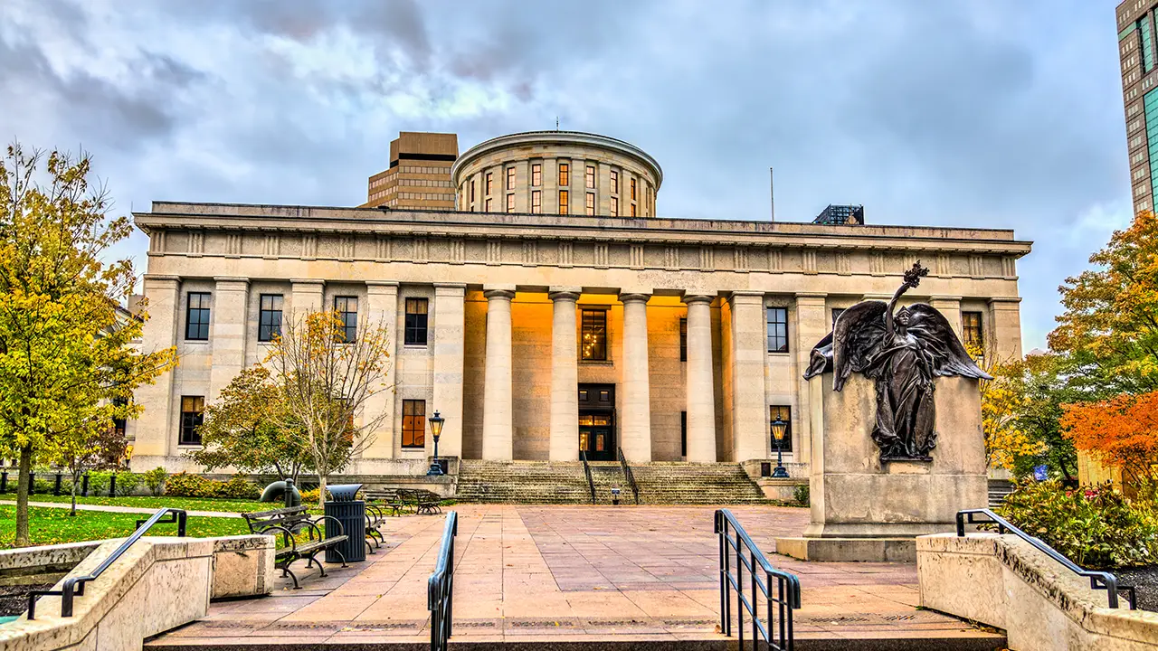 Image of the Ohio state capitol building