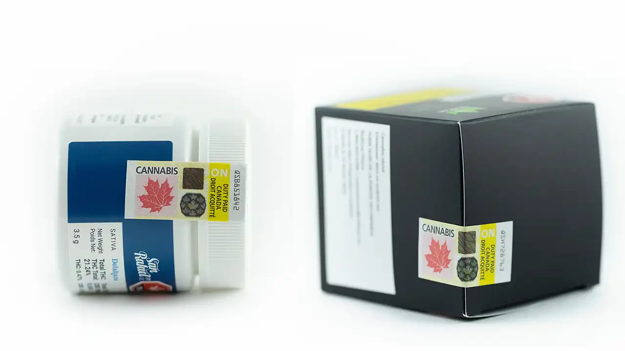 Image of regulated Canadian cannabis products