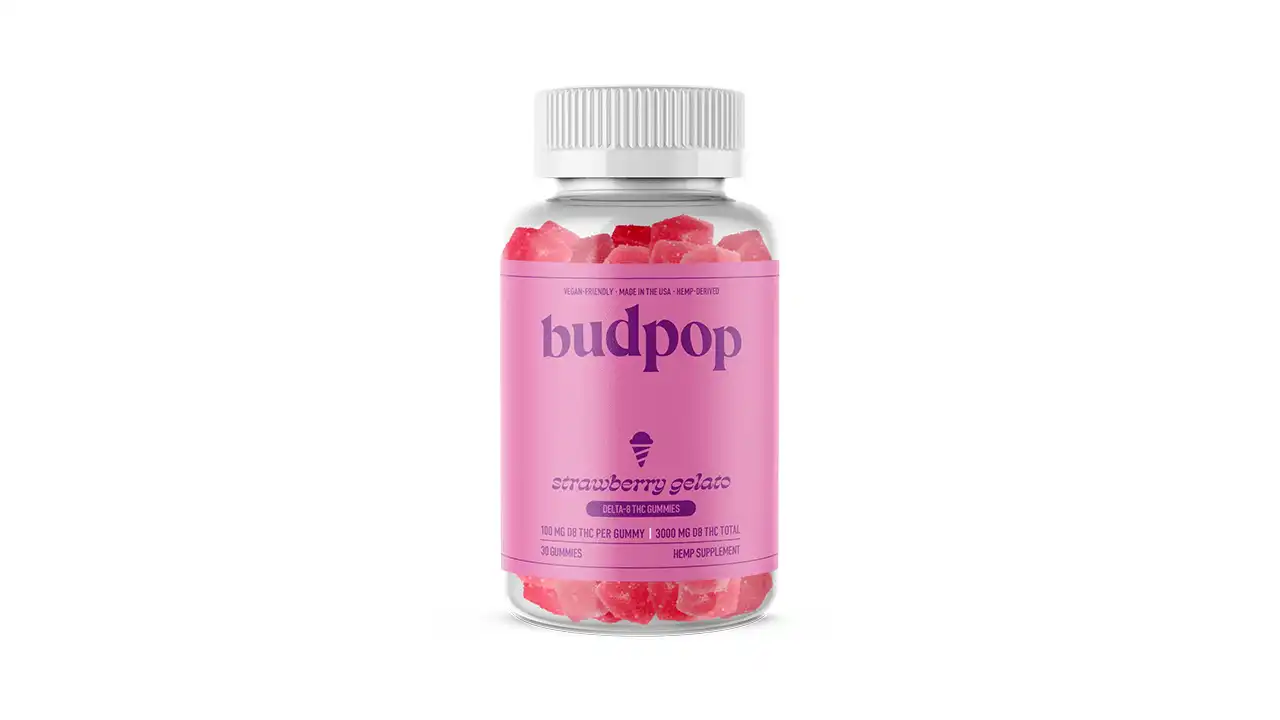 Image of Budpop delta-8 gummies